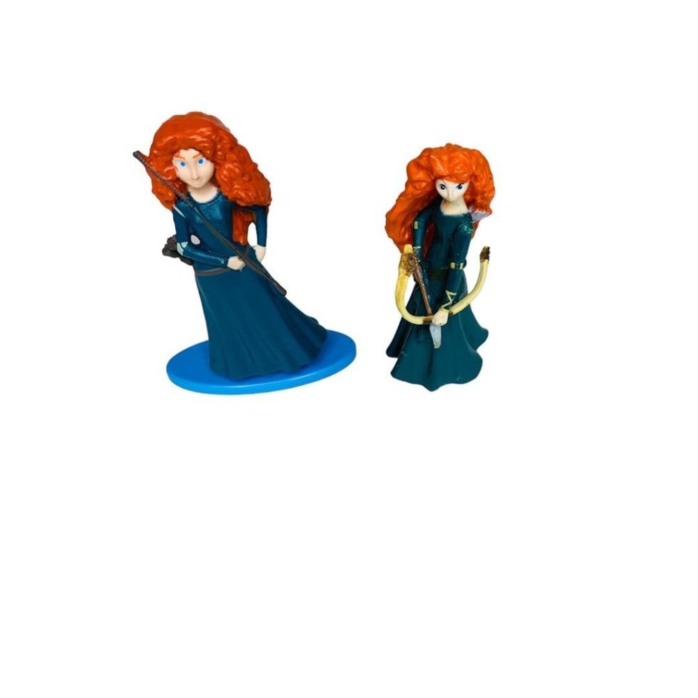 Disney Pixar Brave Figurines Set of 2 Merida 2.5"h